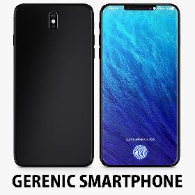 Generic Smartphone Realistic 3D model